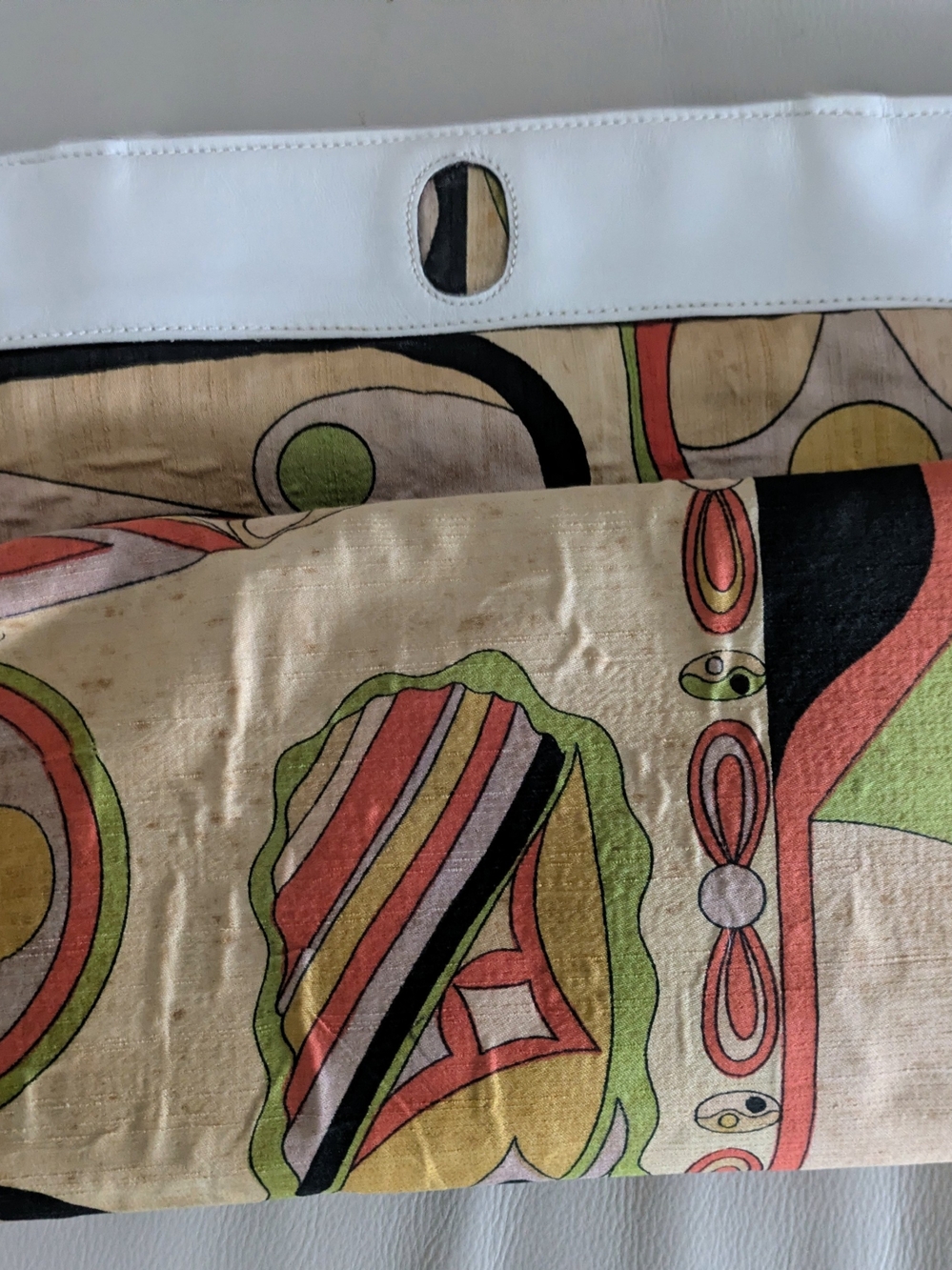 Emilio Pucci By Jana Vintage Foldable Tote Bag Clutch Purse W/Matching Wallet - Picture 4 of 9